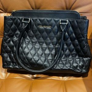 Vera Bradley quilted leather Emma black